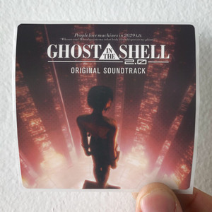 Kenji Kawai Ghost In The Shell 20 Original Soundtrack Album Cover Sticker