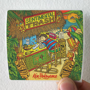 Ken Yokoyama Sentimental Trash Album Cover Sticker