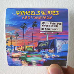 Ken Yokoyama The Cost Of My Freedom Album Cover Sticker