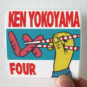 Ken Yokoyama Four 1 Album Cover Sticker