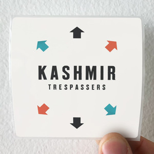 Kashmir Trespassers Album Cover Sticker