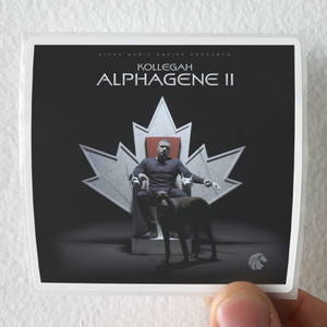Kollegah Alphagene Ii Album Cover Sticker Kollegah Alphagene Ii Album Cover Sticker