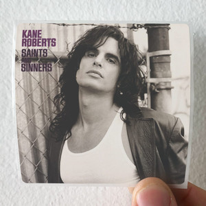 Kane Roberts Saints And Sinners Album Cover Sticker Kane Roberts Saints And Sinners Album Cover Sticker