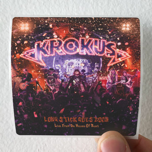 Krokus Long Stick Goes Boom 1 Album Cover Sticker