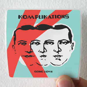Komplikations Going Down Album Cover Sticker