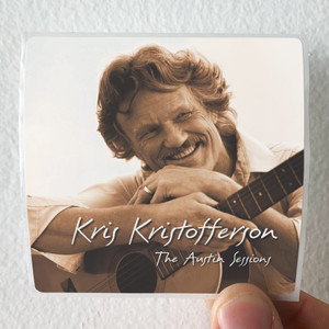 Kris Kristofferson The Austin Sessions Album Cover Sticker