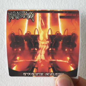Krisiun Apocalyptic Revelation Album Cover Sticker Krisiun Apocalyptic Revelation Album Cover Sticker
