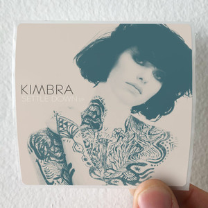 Kimbra Settle Down Album Cover Sticker