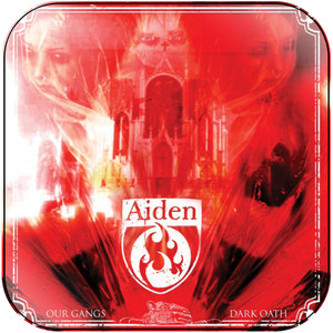 Aiden Our Gangs Dark Oath Album Cover Sticker Album Cover Sticker