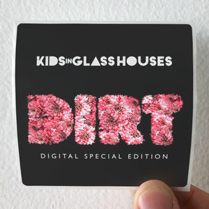 Kids in Glass Houses Dirt 1 Album Cover Sticker Kids in Glass Houses Dirt 1 Album Cover Sticker