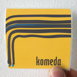 Komeda Pop P Svenska Album Cover Sticker