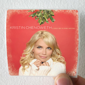 Kristin Chenoweth A Lovely Way To Spend Christmas Album Cover Sticker Kristin Chenoweth A Lovely Way To Spend Christmas Album Cover Sticker