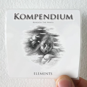 Kompendium Beneath The Waves 1 Album Cover Sticker