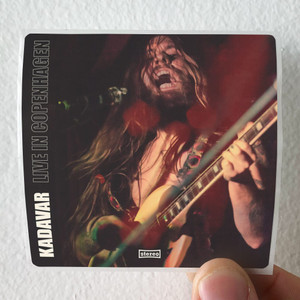 Kadavar Live In Copenhagen Album Cover Sticker Kadavar Live In Copenhagen Album Cover Sticker