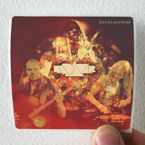 Kadavar Live In Antwerp Album Cover Sticker Kadavar Live In Antwerp Album Cover Sticker