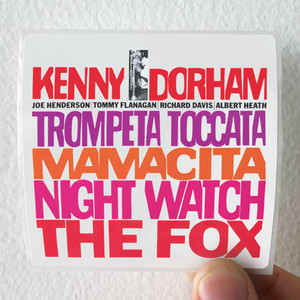 Kenny Dorham Trompeta Toccata Album Cover Sticker