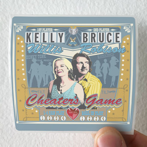 Kelly Willis Cheaters Game Album Cover Sticker