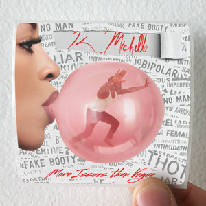 K Michelle More Issues Than Vogue Album Cover Sticker