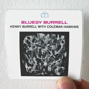 Kenny Burrell Bluesey Burrell Album Cover Sticker