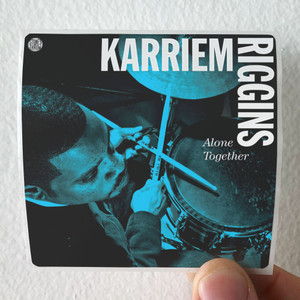 Karriem Riggins Alone Together Album Cover T-Shirt Black