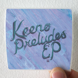 Keeno Preludes Album Cover Sticker