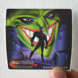 Kristopher Carter Batman Beyond Return Of The Joker Album Cover Sticker Kristopher Carter Batman Beyond Return Of The Joker Album Cover Sticker