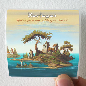 Karfagen Echoes From Within Dragon Island Album Cover Sticker