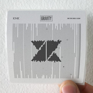KNK Gravity Album Cover Sticker KNK Gravity Album Cover Sticker