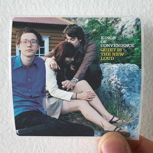 Kings of Convenience Quiet Is The New Loud Album Cover Sticker