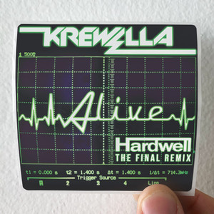 Krewella Alive Hardwell The Final Remix Album Cover Sticker Krewella Alive Hardwell The Final Remix Album Cover Sticker