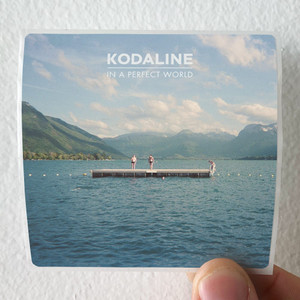 Kodaline In A Perfect World Album Cover Sticker