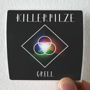 Killerpilze Grell Album Cover Sticker Killerpilze Grell Album Cover Sticker