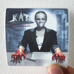 KAT Mind Cannibals Album Cover Sticker KAT Mind Cannibals Album Cover Sticker