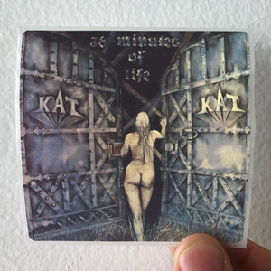 KAT 38 Minutes Of Life Album Cover Sticker