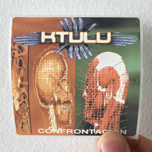 Ktulu Confrontacin Album Cover Sticker