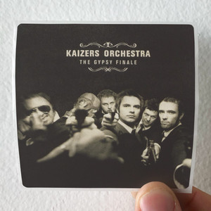 Kaizers Orchestra The Gypsy Finale Album Cover Sticker