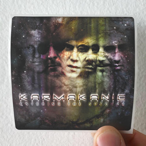 Karmakanic Entering The Spectra Album Cover Sticker Karmakanic Entering The Spectra Album Cover Sticker