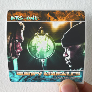KRS One Royalty Check Album Cover Sticker