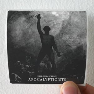 Kriegsmaschine Apocalypticists Album Cover Sticker
