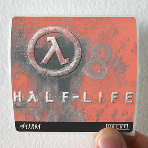 Kelly Bailey Half Life Album Cover Sticker Kelly Bailey Half Life Album Cover Sticker