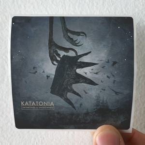 Katatonia Dethroned Uncrowned Album Cover Sticker Katatonia Dethroned Uncrowned Album Cover Sticker