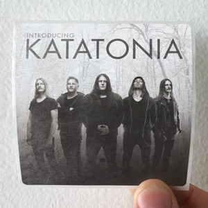 Katatonia Introducing Katatonia Album Cover Sticker Katatonia Introducing Katatonia Album Cover Sticker