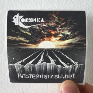Korsika Net Album Cover Sticker