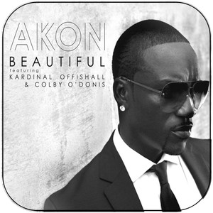 Akon Beautiful Feat Kardinal Offishall Colby Odonis-1 Album Cover Sticker Album Cover Sticker Akon Beautiful Feat Kardinal Offishall Colby Odonis-1 Album Cover Sticker Album Cover Sticker