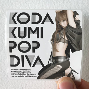 Kumi Koda Pop Diva Album Cover Sticker Kumi Koda Pop Diva Album Cover Sticker