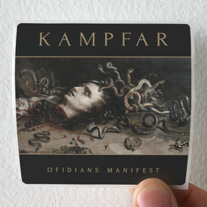 Kampfar Ofidians Manifest Album Cover Sticker