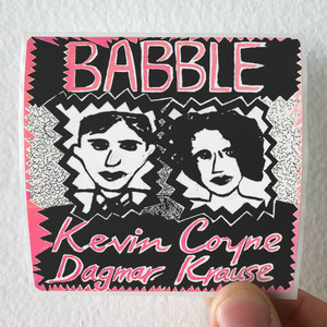 Kevin Coyne Babble Album Cover Sticker