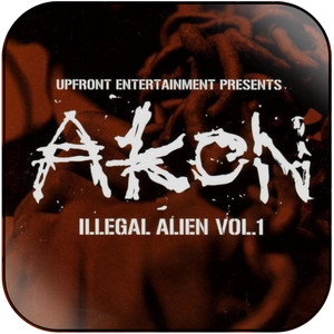 Akon Illegal Alien Volume 1 Album Cover Sticker Album Cover Sticker