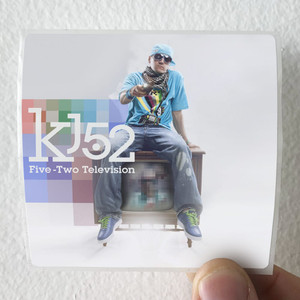 KJ-52 Five Two Television Album Cover Sticker