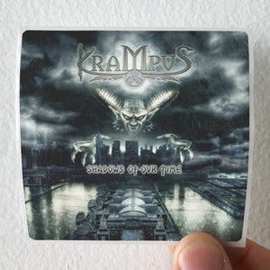 Krampus Shadows Of Our Time Album Cover Sticker